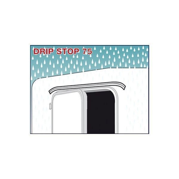 Regenrinne Drip Stop 75 cm, schwarz