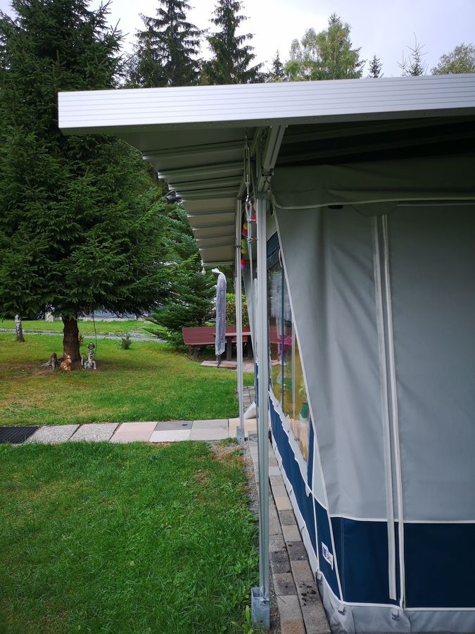 Wohnwagen Schutzdach Sölden Double Größe 1 Preisgruppe 350-390cm Breite 548 cm