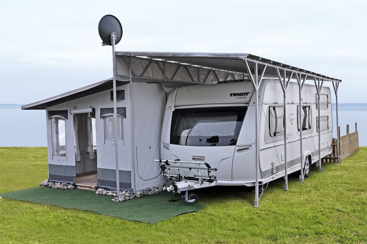 Schutzdach / Carport für Zelt Nordkap 450 cm