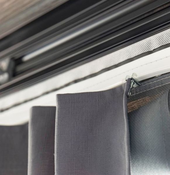 Kit Vorhänge Dark Grey 2 Stück, für ZIP/Privacy Room