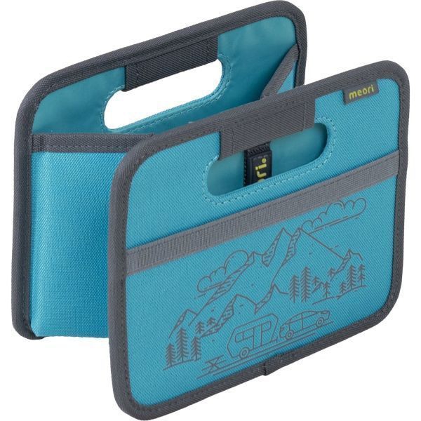 Faltbox Meori Mini, Azur Blue  / Wohnwagen
