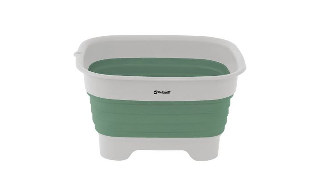 Collaps Waschschüssel m. Abfluss Shadow Green