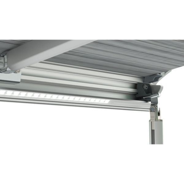 Dachmarkise F80, 4,5 x 2,5 m, Titanium, Royal Grey, II. Wahl