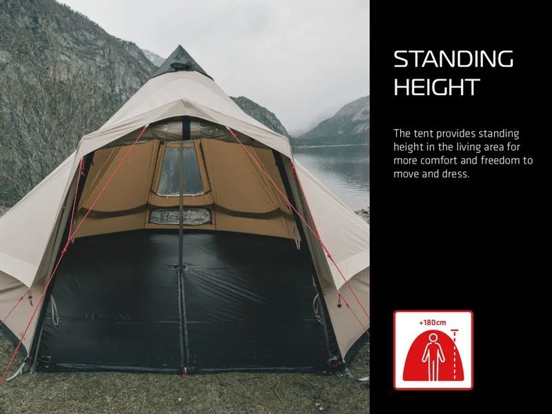 10 Personen Tipizelt Klondike Grande 10 Personen Tipizelt Klondike Grande