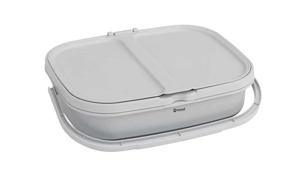 Collaps recycelter Korb Grey Mist