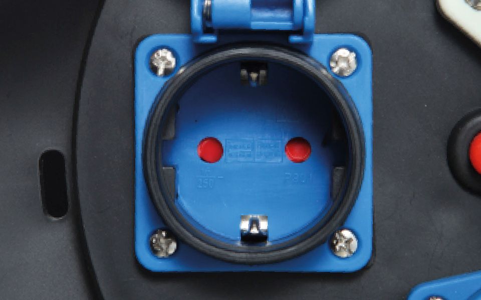 CEE-Kabeltrommel Drummer Rubber (3x2,5mm²) 25m