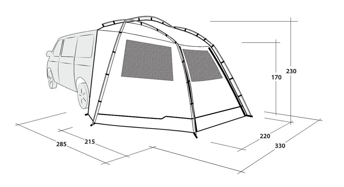 Outwell Busvorzelt Active Collection Woodcrest