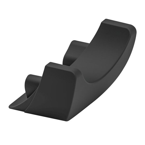 Schwarze Schienenabdeckkappe Rail Premium