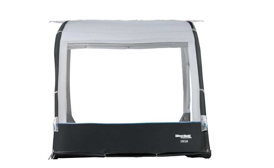 Teilzelt Lynx 200 235 x 245 cm 1x aufgebaut