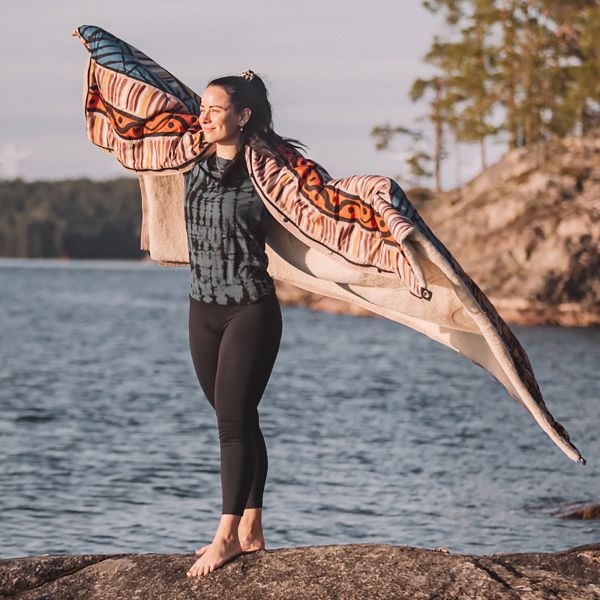 Vanlife Schlafsack Bentcho Africa Druck