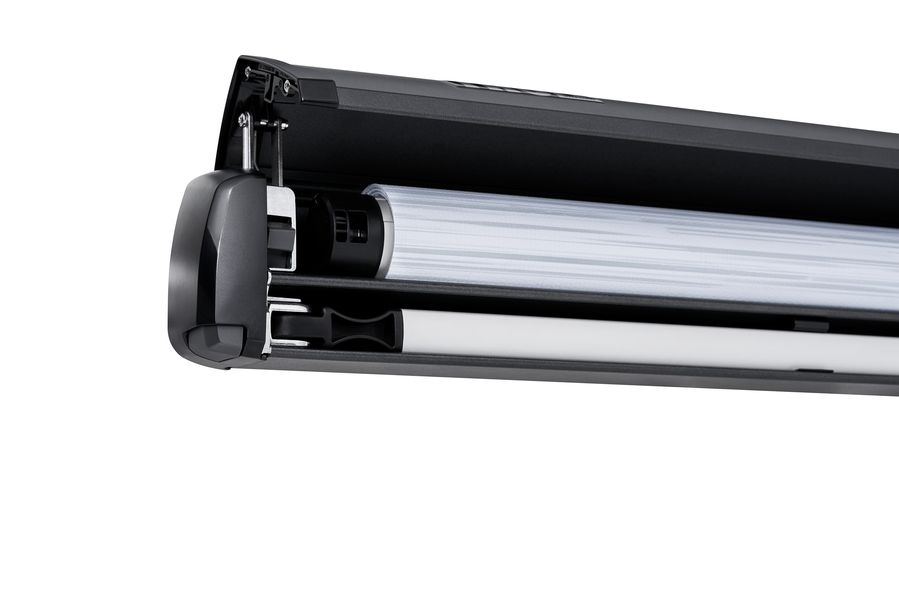 Thule Omnistor Markise  3200, 1,9 x 2,5 m, Gehäuse anthrazit, Tuch Uni-Grau