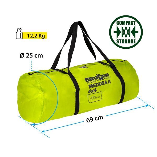 Pavillon Medusa II 4 x 4 Meter