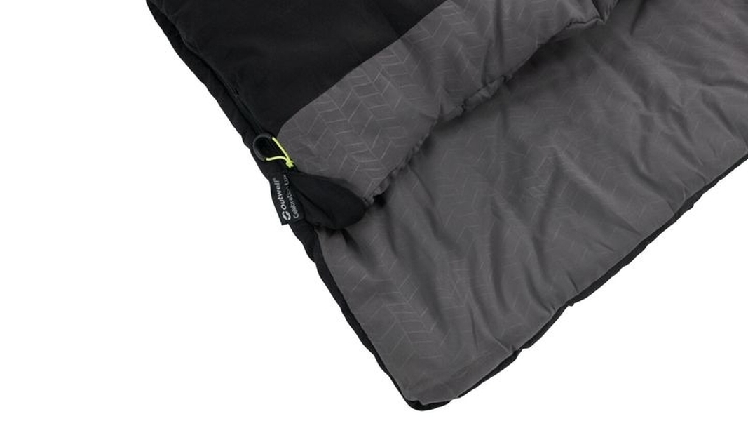 Deckenschlafsack Celebration Lux Schwarz