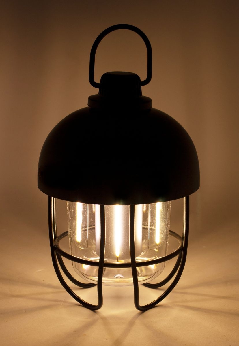 wiederaufladbare Tischlampe Tivo schwarz