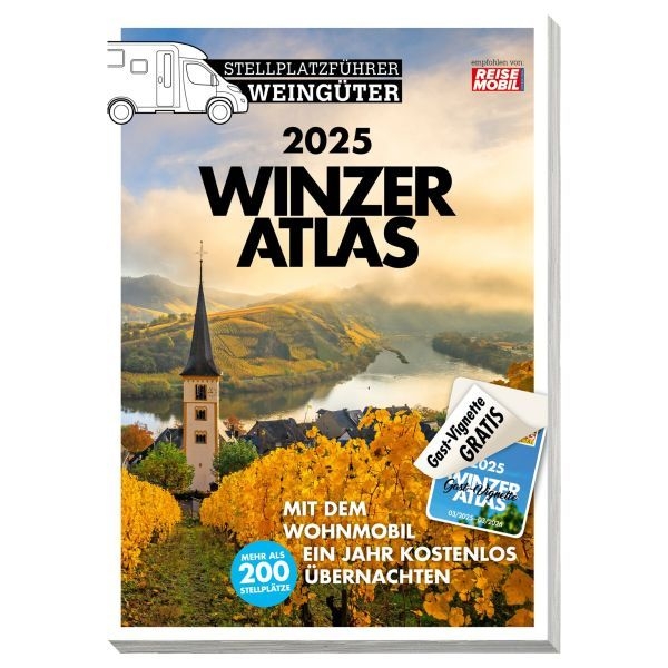 Stellplatzführer Weingüter – Winzeratlas 2025