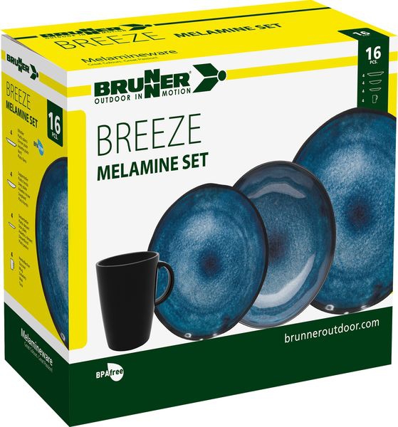 Melamine Set Breeze 16-teilig