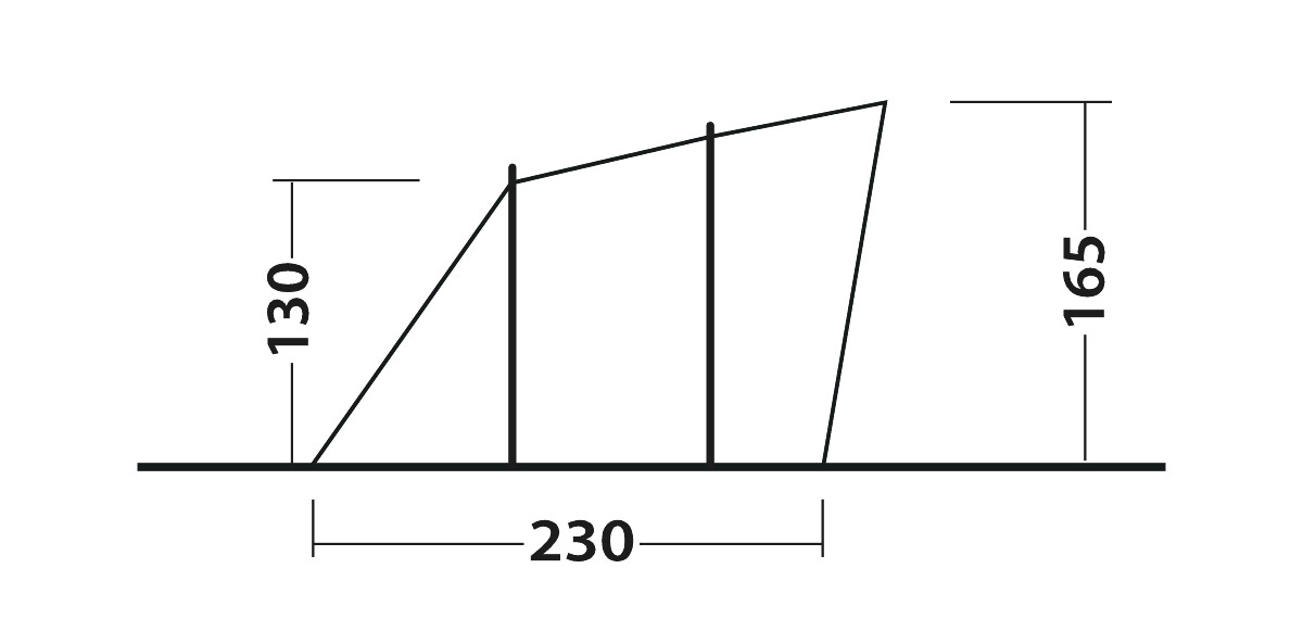 Fastlane 300 4-berth Annexe