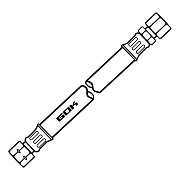 Mitteldruck Schlauchleitung 40cm