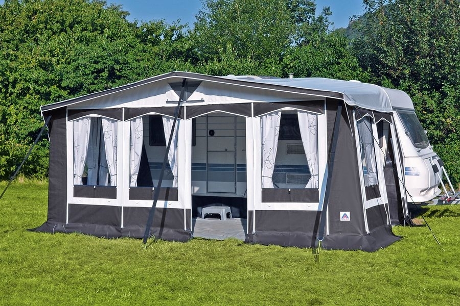 Dauerstandzelt Grönland Plus Gr. 13  Uml. 1121-1155 cm Tiefe 280 cm