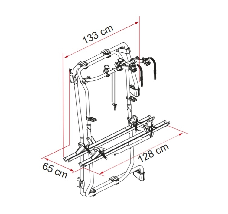 Carry-Bike Frame VW Crafter / MAN TGE