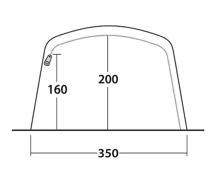 5 Personen Tunnelzelt Avondale 5PA