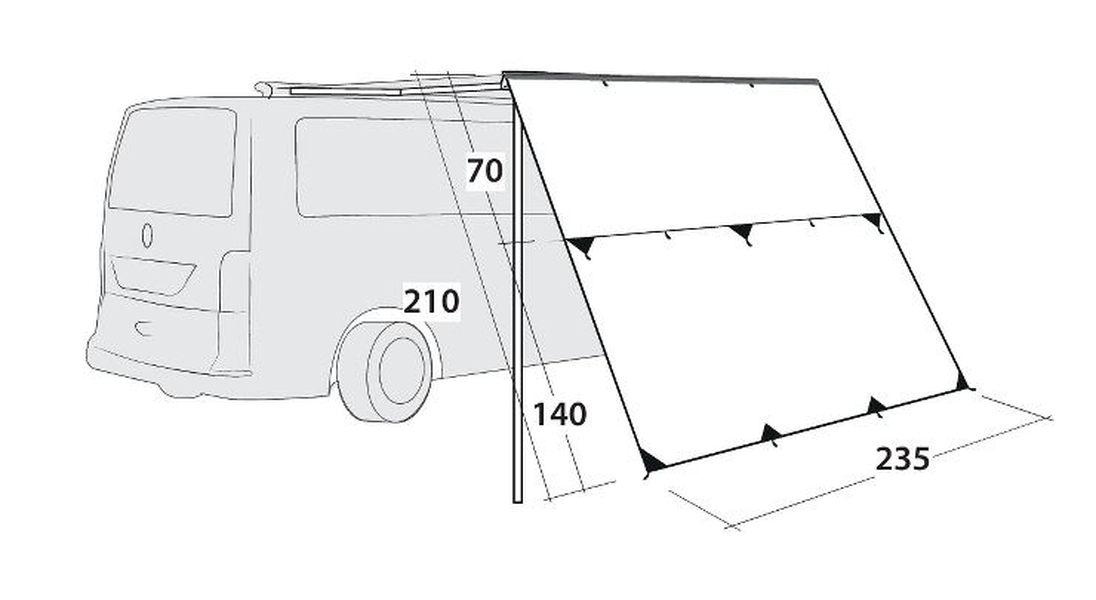 Sonnensegel Hillcrest Tarp