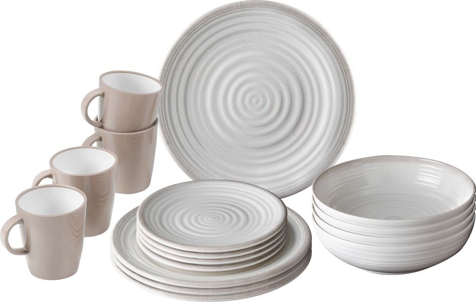 Geschirrset Lunch Box Savana 16 tlg.