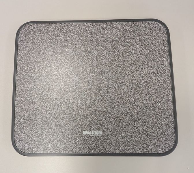 Hockerplatte Stola XL, anthrazit