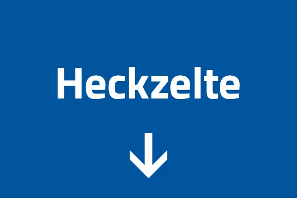 Text: Heckzelte