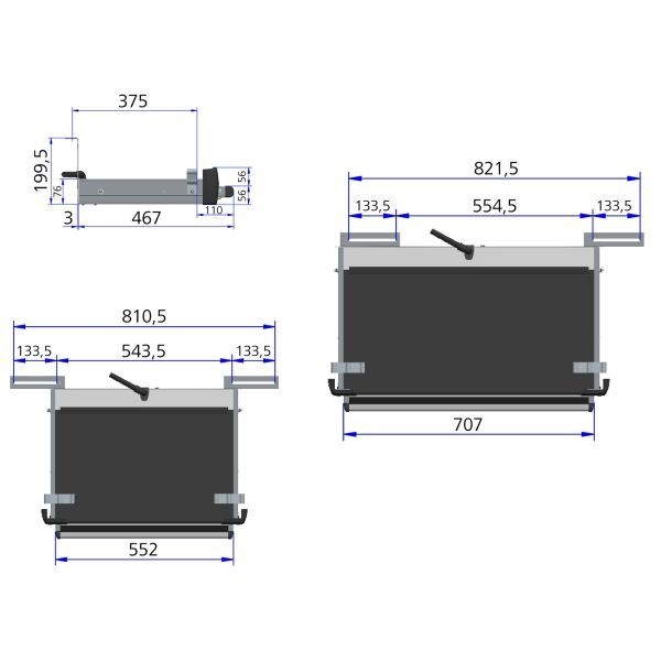 Trittstufe Slide-Out Step G2 12V VW Crafter