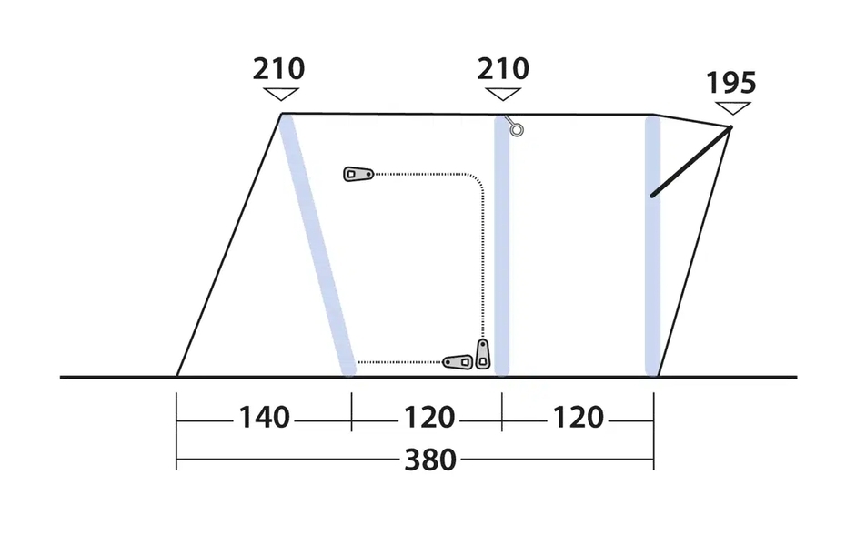 Busvorzelt Wolfburg Air