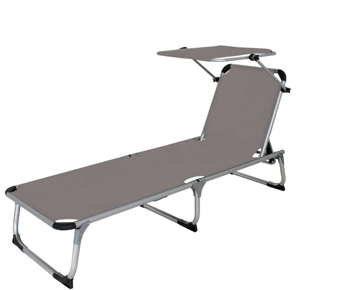 Pebble Beach Strandliege mit Sonnendach