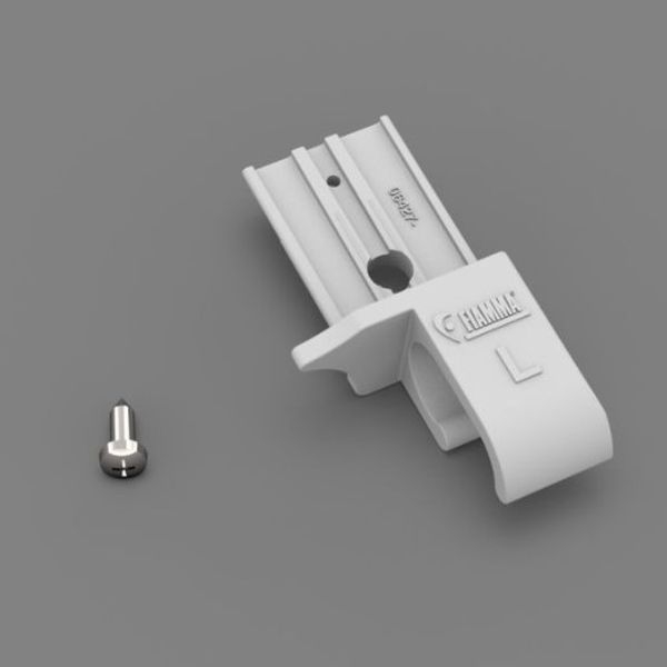 Fast Clip Endstück Gehäuse, links