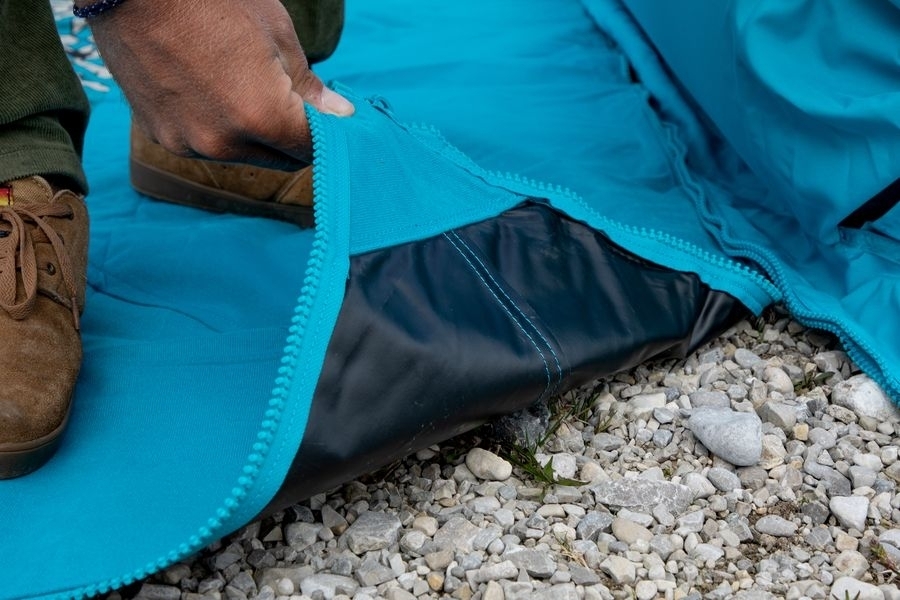 Verbindbarer Teppich „Zip-Carpet“