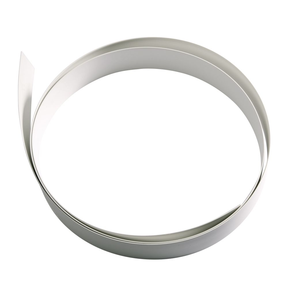 Abdeckprofilband 23 mm weiß Meterware