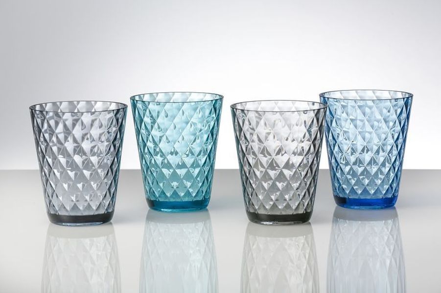 Trinkglas Set Diamond 4-tlg