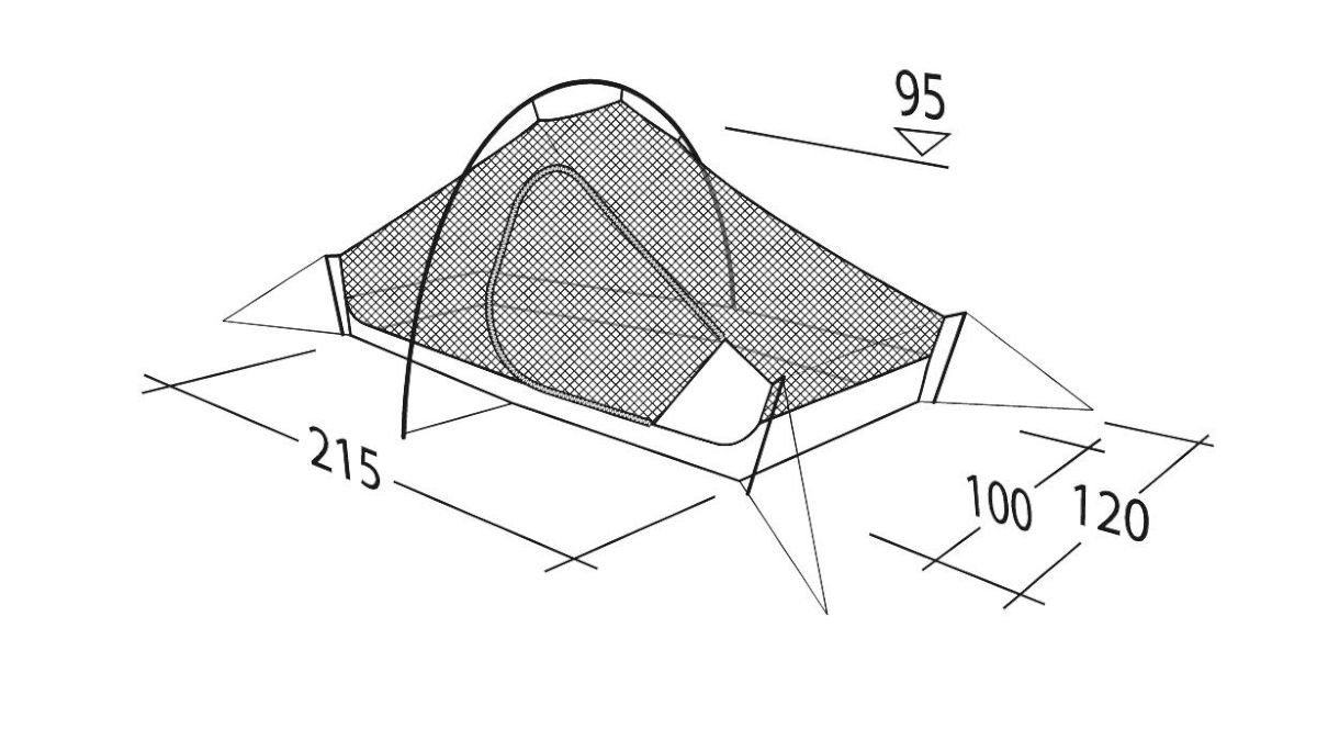 2 Personen leichtgewicht Tunnelzelt Chaser 2 LW 2 Personen leichtgewicht Tunnelzelt Chaser 2 LW
