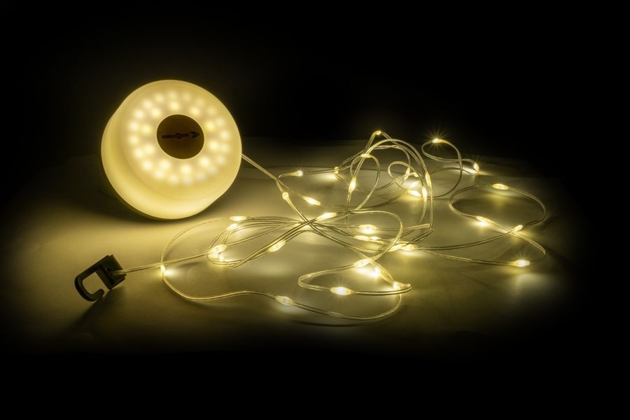 LED Lampe mit aufrollbarem Lichtstreifen Starway