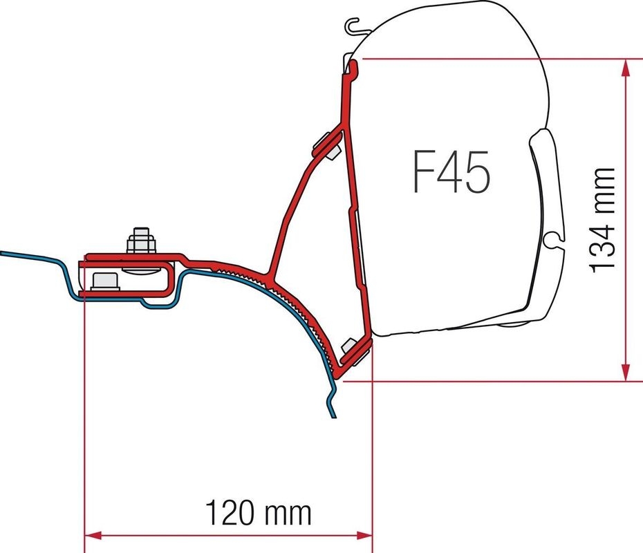 Adapter Kit für VW T5/T6 Transporter Multivan