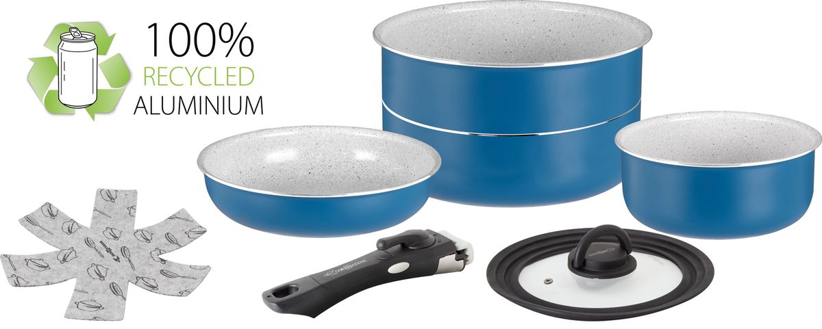 Kochtopf-Set Carezza Spacemaster Ø 22cm Vacublock