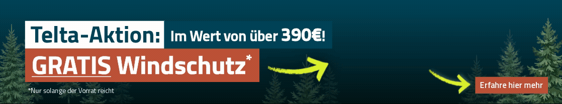 Telta Aktion Gratis Windschutz