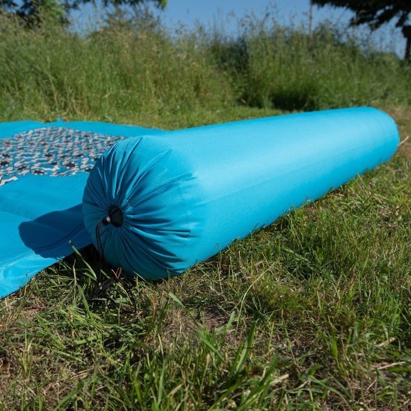 Kissenrolle „Zip XL Lounger" türkis