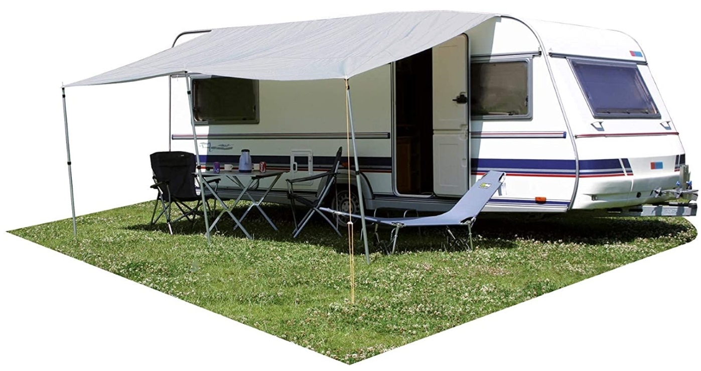 Eurotrail Wohnwagen Sonnendach Basic 250x240cm grau