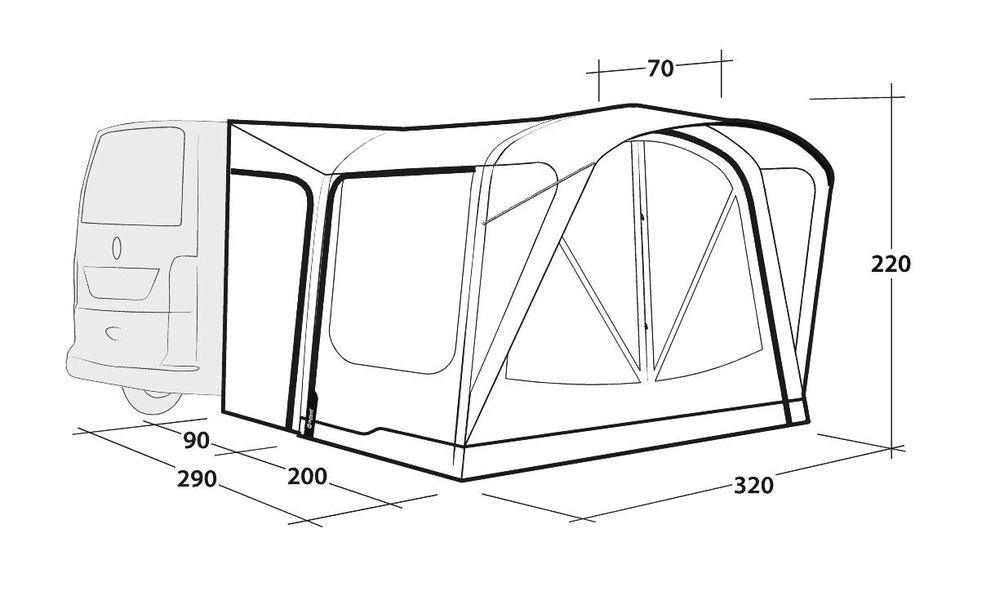 Busvorzelt Park PowerAir
