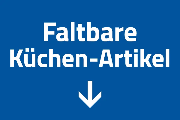 Text: Faltbare Küchen-Artikel