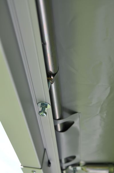 Regenrinne für Bern Gr. 450 Länge 500 cm (Zelt)