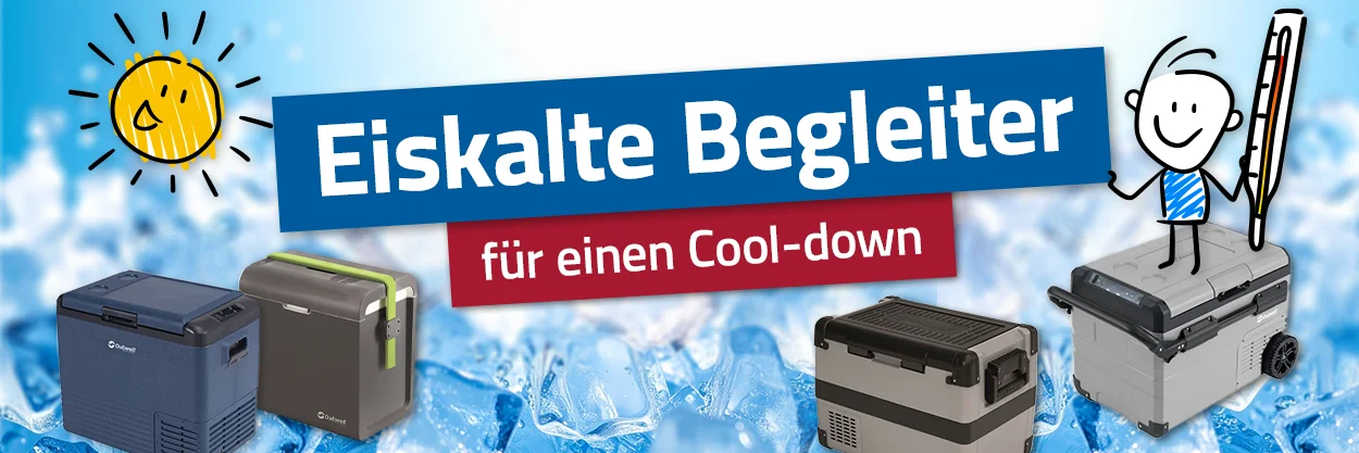 Headline "Eiskalte Begleiter", Kühlboxen