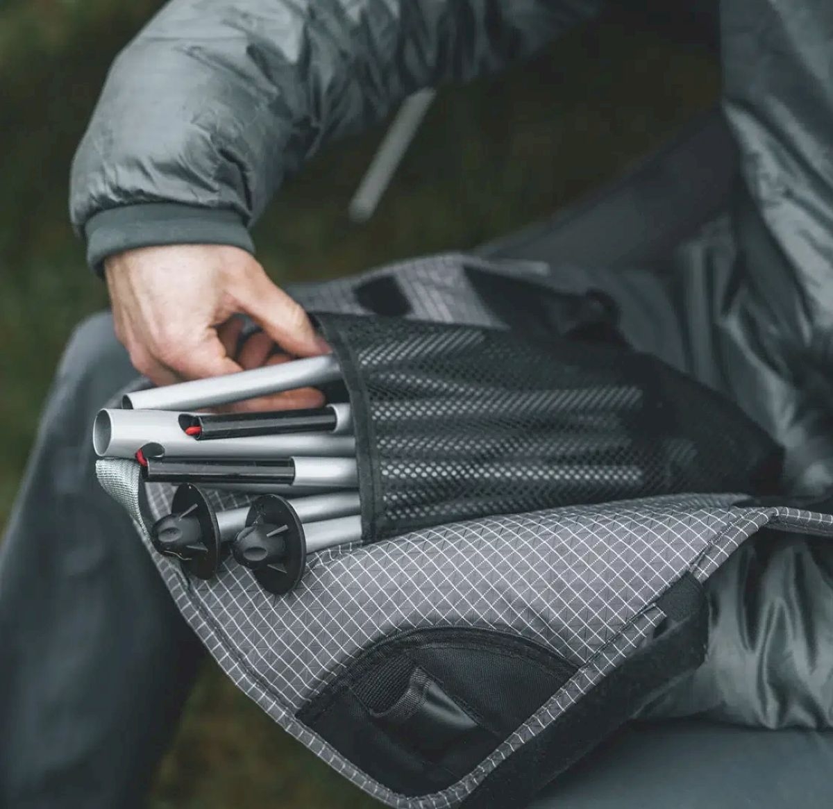 leichter Hocker Frontiersman Base Camp