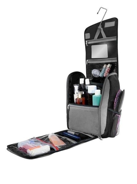 Toilettenset, schwarz