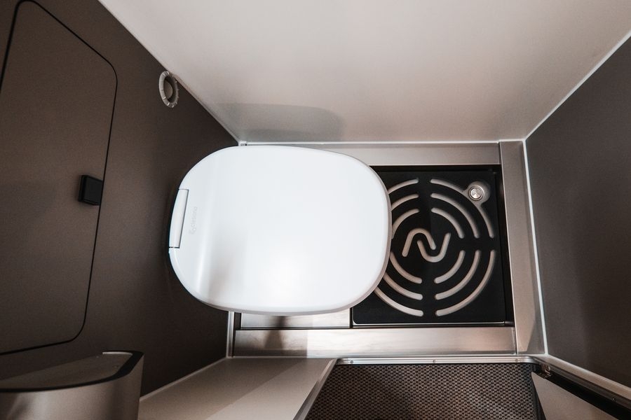 C1 L wasserlose Verschweiß-Toilette mit L-Adapter